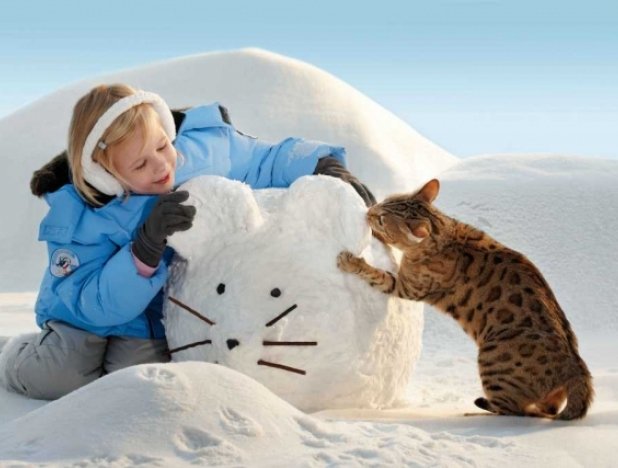 За что дети любят зиму